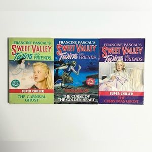 Sweet Valley Twins SUPER CHILLER books
